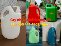 Vỏ can nhựa 2 lít đựng dược phẩm, can nhựa 5 lít đựng hóa chất y tế 