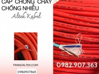 Cáp chống cháy Altek Kabel LSZH – Đạt Quatest 1, IEC 60331-21