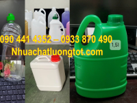 Can nhựa 2 lít đựng tinh dầu chống muỗi, can nhựa 5 lít đựng cồn sát khuẩn 