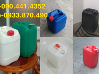 Can nhựa 25 lít chuyên dùng cho hóa chất, can nhựa 20 lít đựng nguyên liệu xây dựng 