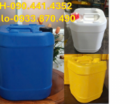 Can nhựa 25 lít chuyên dùng cho hóa chất, can nhựa 20 lít đựng nguyên liệu xây dựng 