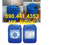 Can nhựa 30 lít xanh đựng hóa chất chống uv, can nhựa 25 lít đựng HCl (N/L) 