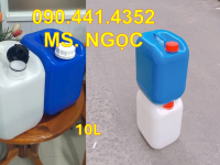 Can nhựa 30 lít xanh đựng hóa chất chống uv, can nhựa 25 lít đựng HCl (N/L) 