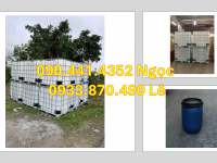 Có bán thùng phuy nhựa đựng hóa chất 30 lít – 220 lít mới Bắc – Trung – Nam 