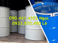 Vỏ thùng phi sắt đựng hóa chất lỏng 220 lít, thùng phuy sắt 220 lít đựng axit 