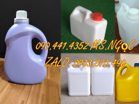 Can nhựa 2 lít đựng thuốc trừ sâu, can 2 lít tròn đựng si rô pha chế, can nhựa 5 lít đựng thực phẩm