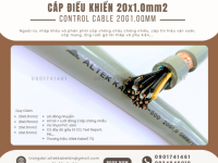 Cáp điều khiển chống nhiễu Altek Kabel 20x1.0 sẵn Đà Nẵng, Huế, Bình Định