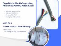 Cáp điều khiển không chống nhiễu Altek Kabel 6x0.75mm2 Đà Nẵng, Hà Nội, Hồ Chí Minh