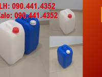 Bán can nhựa 20l đựng thành phần làm bánh kẹo, can nhựa 10 lít đựng nước đường