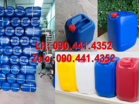 Can nhựa 10 lít đựng chất phủ chống thấm, can nhựa vuông 20l đựng axit tạo bọt