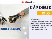 Cáp điều khiển 12x0.5/12x0.75/12x1.0/12x1.5 Altek Kabel chính hãng - phân phối Hà Nội, Đà Nẵng, HCM