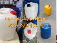 Can nhựa 25l đựng chất tẩy trắng, can nhựa 20 lít đựng thuốc nhuộm giày dép 