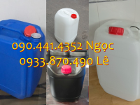 Can nhựa 25l đựng chất tẩy trắng, can nhựa 20 lít đựng thuốc nhuộm giày dép 