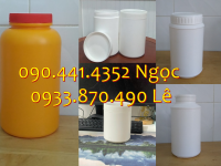 Hộp nhựa 50gr đựng nước màu Bến Tre, hủ nhựa 100gr đựng muối tôm