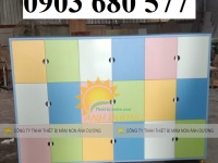 Chuyên cung cấp tủ kệ gỗ trẻ em cho trường lớp mẫu giáo, mầm non