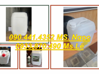 Cung cấp can nhựa 20l đựng chất tẩy rong rêu, can 25 lít màu xanh vuông 