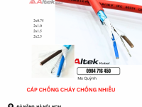 Cáp chống cháy CV/FR Altek Kabel Đà Nẵng, Hà Nội, Sài Gòn, Đồng Nai, Tây Ninh