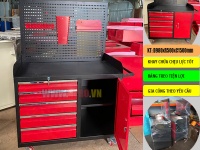 Tủ đồ nghề 2 cánh 6 ngăn, Tủ dụng cụ 2 cánh 4 ngăn 1 khay , Tủ dụng cụ 2 cánh 3 ngăn NP, Tủ đồ 2 cán