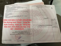 CHÍNH CHỦ BÁN 3 LÔ ĐẤT LIỀN KỀ Mặt Tiền Đường Xuân Thành - Trảng Táo - Xuân Trường - Xuân Lộc -