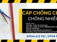 Cáp chống cháy chống nhiễu 2x1.5 Altek Kabel