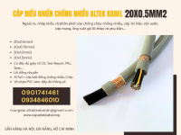 Cáp điện, cáp tín hiệu chống nhiễu 20x0.5 sẵn Hà Nội, Đà Nẵng