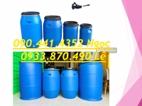 Bán thùng phi nhựa 60 lít đựng nước muối, thùng phuy nhựa 120 lít đựng nước rửa rau củ 