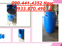 Bán thùng phi nhựa 60 lít đựng nước muối, thùng phuy nhựa 120 lít đựng nước rửa rau củ 