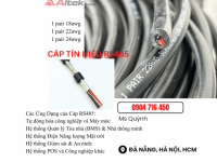 Cáp solar RS485 1 Pair 24awg, 22awg, 18awg Altek Kabel Đà Nẵng, Hà Nội, Sài Gòn