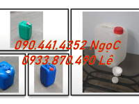 Can nhựa 20 lít mới dày 1kg250, can nhựa 25 lít chống ọc, can nhựa 30 lít đựng hóa chất 