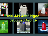 Can nhựa 5 lít ngành thú y, bình nhựa 2 lít đựng thuốc diệt côn trùng, chất oxy hoá