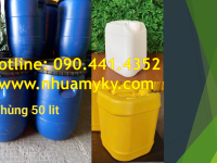 Gía can nhựa 20L vuông, can nhựa 25 lít đựng dung môi 