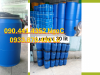 Cung cấp thùng phi nhựa 220 lít nắp hở, thùng phuy nhựa 120 lít muối dưa cà 