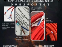 Phân phối cáp chống cháy chống nhiễu 3 miền 