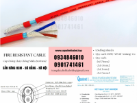 Cáp chống cháy chống nhiễu 2x0.75mm sẵn Đà Nẵng, Huế, Quảng Trị