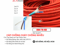 Cáp chống cháy chống nhiễu FR2x0.75, 2x1.0, 2x1.5, 2x2.5  Altek Kabel 
