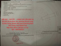 ĐẤT ĐẸP – GIÁ TỐT  – CHÍNH CHỦ CẦN BÁN Tại Khu Đô Thị An Bình Tân, phường Phước Long, Tp Nha Trang