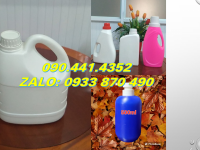 Can nhựa 5 lít đựng bảng nguyên liệu hóa học, bình nhựa 2 lít đựng gel