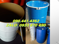 Gía thùng phi sắt 220 lít, thùng phuy sắt đựng hóa chất mua ở đâu giá rẻ