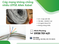 Cáp mạng không chống nhiễu UTP5E Altek Kabel phân phối Đà Nẵng, Quảng Ngãi, Hồ Chí Minh