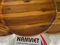 Cung cấp mâm gỗ khắc laser theo yêu cầu