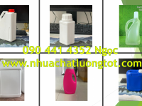 Can nhựa 0.5 lít đựng dầu, can nhựa 1 lít đựng dung môi dễ cháy 