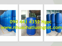 Chuyên bán thùng phuy nhựan 30 lít đựng hóa chất, vỏ thùng phuy nhựa 50 lít