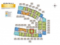 BÁN CĂN HỘ CH0617 – 1PN+  TÒA THE CHARM – CHARMORA CITY NHA TRANG, Khánh Hoà