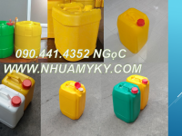 Can nhựa 25 lít đựng hóa chất thí nghiệm trong trường học, bệnh viện