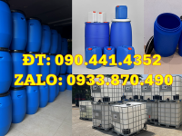 Báo giá thùng phuy sắt đựng bazơ, thùng sắt 220 lít làm thùng đốt rác