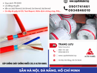 Cáp điện chống cháy chống nhiễu 2x1.0 sẵn Đà Nẵng, Bình Định, Phú Yên, Khánh Hòa