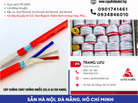 Cáp điện chống cháy chống nhiễu 2x1.0 sẵn Đà Nẵng, Bình Định, Phú Yên, Khánh Hòa