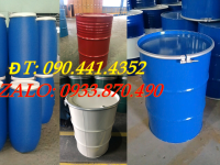 Thùng phuy sắt nắp kín và nắp hở có công dụng gì ? 