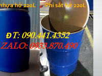 Thùng phuy sắt nắp kín và nắp hở có công dụng gì ? 