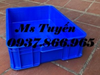 Thùng nhựa có nắp đậy, thùng HPDE nguyên sinh, khay nhựa, thùng nhựa bít